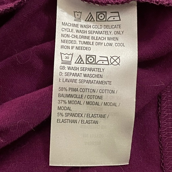 Pima v neck tunic - Picture 5 of 7